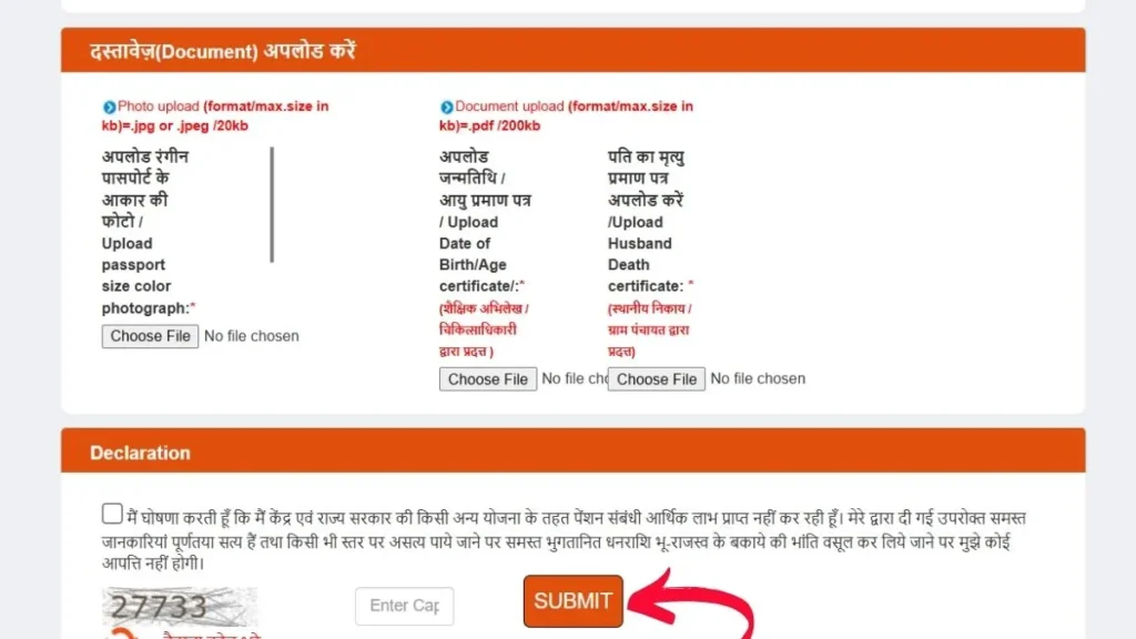Vidhwa Pension Yojana UP 2026